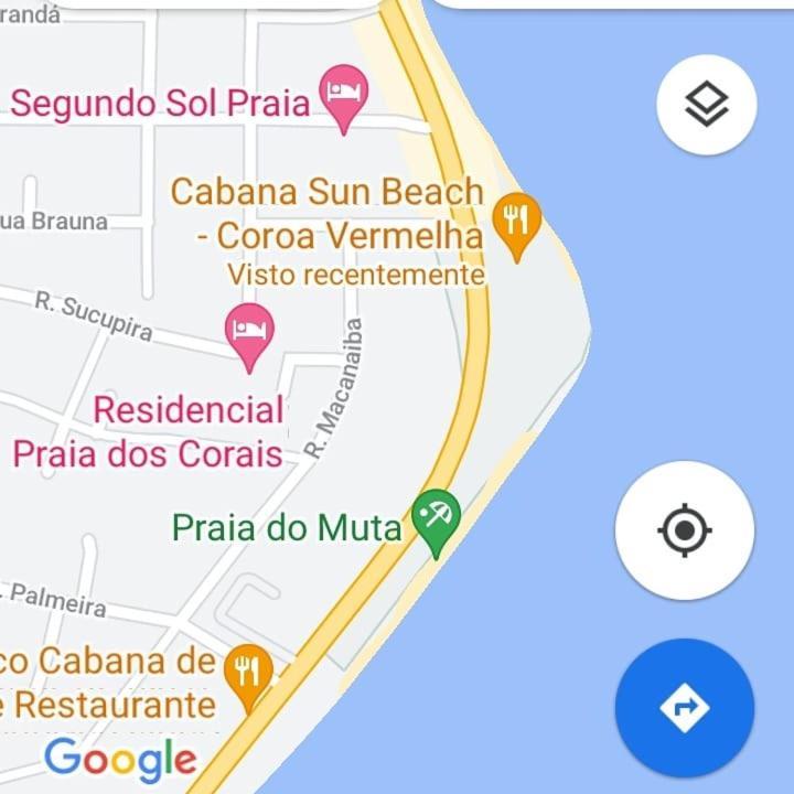 Apto 300Mt Praia Coroa Vermelha Santa Cruz Cabrália Eksteriør billede